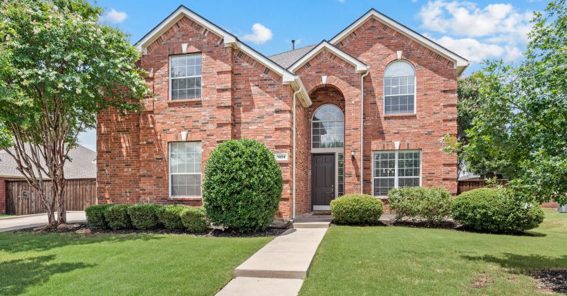 Impeccable Flower Mound Home with Main-Level Primary & Guest Suites, 3-Car Garage & Expansive Backyard